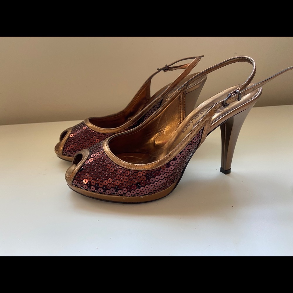 Bronze Evening Ladies shoes